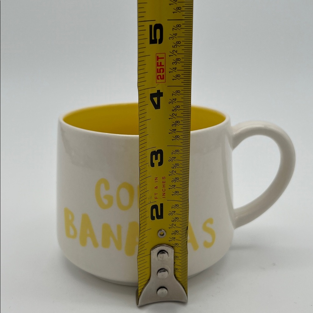 “Goin' Bananas” Coffee Mug Cup with 3D Monkey Figurine Inside Whimsical Cupboard - Picture 9 of 10